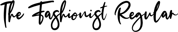 The Fashionist Regular font - The Fashionist.otf