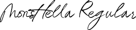 Monsttella Regular font - Monsttella.ttf