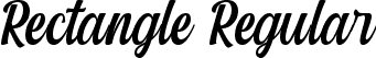 Rectangle Regular font - Rectangle.ttf