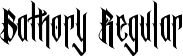 Bathory Regular font - Bathory.ttf