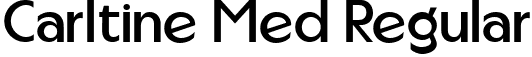 Carltine Med Regular font - CarltineMedium-MVnzn.ttf