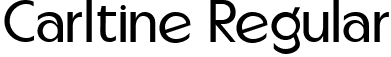 Carltine Regular font - CarltineRegular-K7z5l.ttf