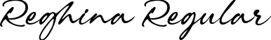 Reghina Regular font - Reghina.ttf