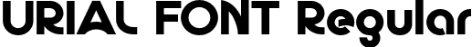 URIAL FONT Regular font - UrialfontBold-vmad4.otf