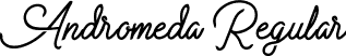 Andromeda Regular font - Andromeda-0WGzd.ttf