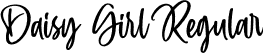 Daisy Girl Regular font - Daisy Girl.otf