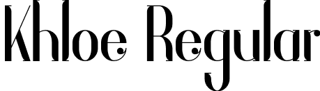 Khloe Regular font - Khloe.otf