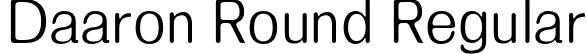 Daaron Round Regular font - Daaron-Round.otf