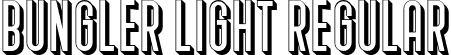 Bungler Light Regular font - BunglerLight.ttf