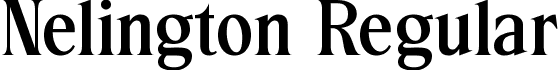 Nelington Regular font - Nelington.ttf