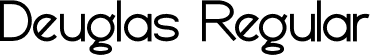 Deuglas Regular font - Deuglas-6Ynq6.otf