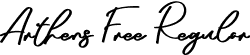 Arthens Free Regular font - ArthensFree-rg8V9.ttf