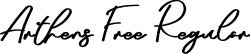 Arthens Free Regular font - ArthensFree-YzA88.otf