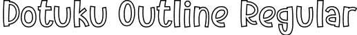 Dotuku Outline Regular font - Dotuku Outline Regular.otf