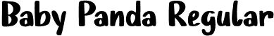 Baby Panda Regular font - Baby Panda.ttf