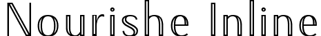 Nourishe Inline font - Nourishe Inline.ttf