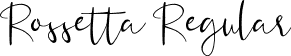 Rossetta Regular font - Rossetta.ttf