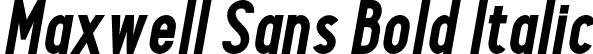 Maxwell Sans Bold Italic font - Kimmy Design - MaxwellSans-BoldItalic.otf