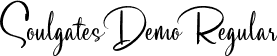Soulgates Demo Regular font - Soulgates Demo.otf