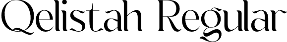 Qelistah Regular font - Qelistah.otf
