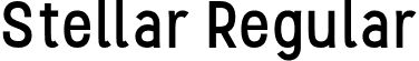 Stellar Regular font - Stellar-Medium.otf
