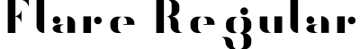 Flare Regular font - Flare.otf