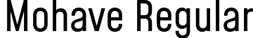 Mohave Regular font - Mohave-Regular.otf