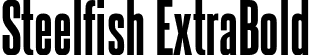 Steelfish ExtraBold font - steelfish eb.ttf