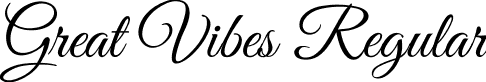 Great Vibes Regular font - GreatVibes-Regular.ttf