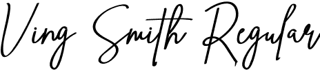 Ving Smith Regular font - VingSmith.otf