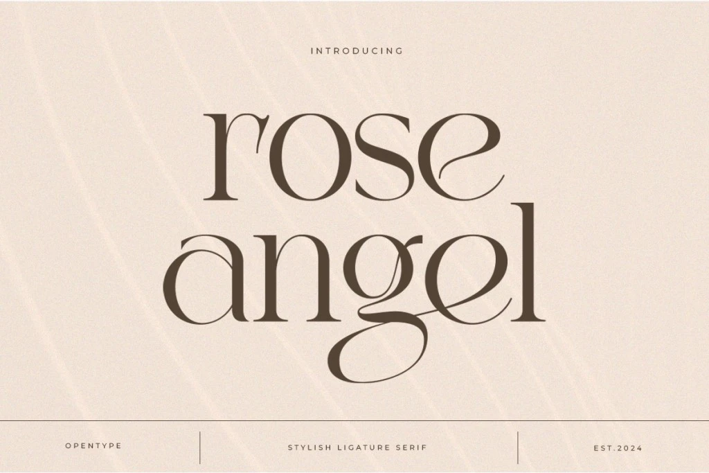 Download free rose angel font - rose angel.otf