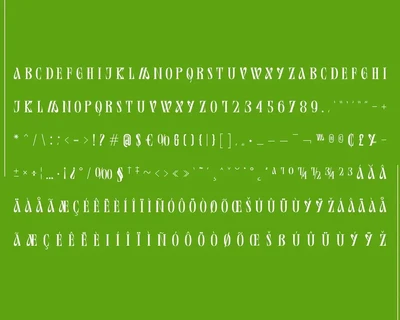 Meteor Display font