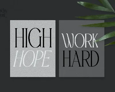 Hacky - Luxury Serif Font