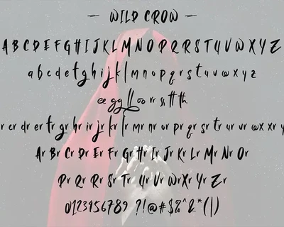 Wild Crow font