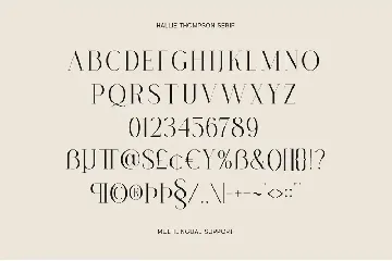 Hallie Thompson font