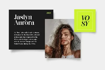 Asimilates Modern Classic Serif Display Font