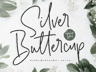 Silver Buttercup Handwritten Font