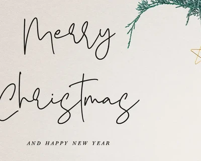Yearbook Christmas - Beauty Calligraphy Font