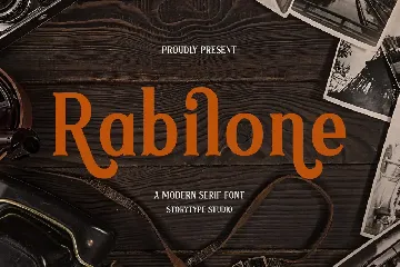 Rabilone A Modern Serif Font