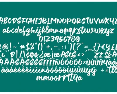 Black Wax Brush font