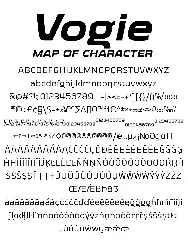 Vogie font