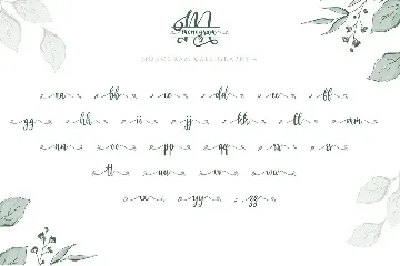 Monogram Calligraphy font