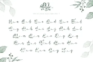 Monogram Calligraphy font