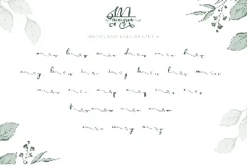 Monogram Calligraphy font