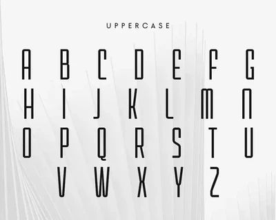 Highest - Ultra Condensed Sans Serif font