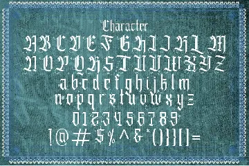 Fasigeko - Blackletter Font