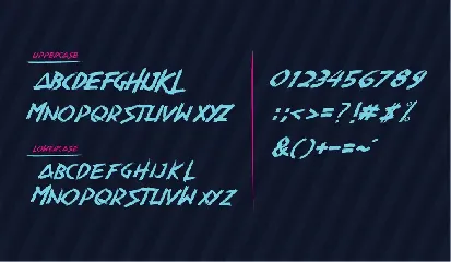 Raskhal - Brush Font