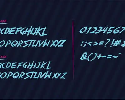 Raskhal - Brush Font