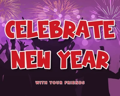 New Year Page font