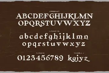 Sherwood - Pirates Display Typeface font